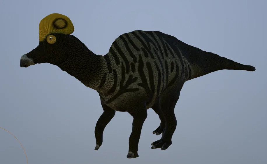 Mô hình khủng long Corythosaurus in 3D chi tiết ấn tượng - Image 2