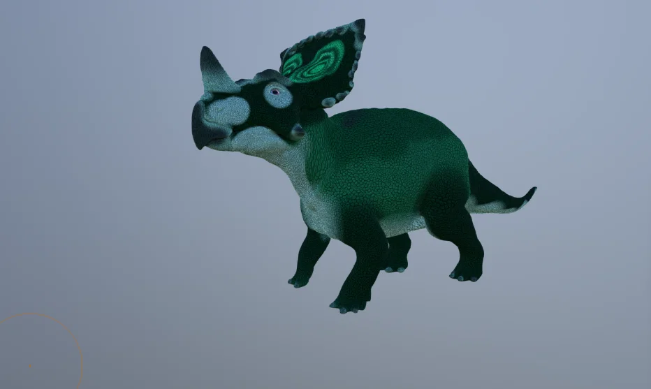 Mô hình khủng long Vagaceratops ấn tượng cho in 3D - Image 1