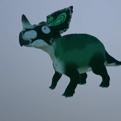 Mô hình khủng long Vagaceratops ấn tượng cho in 3D