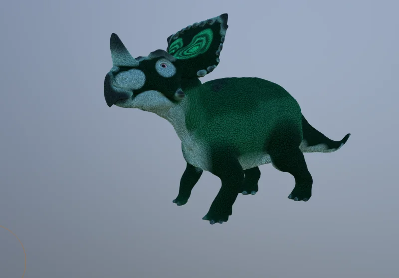 Mô hình khủng long Vagaceratops ấn tượng cho in 3D