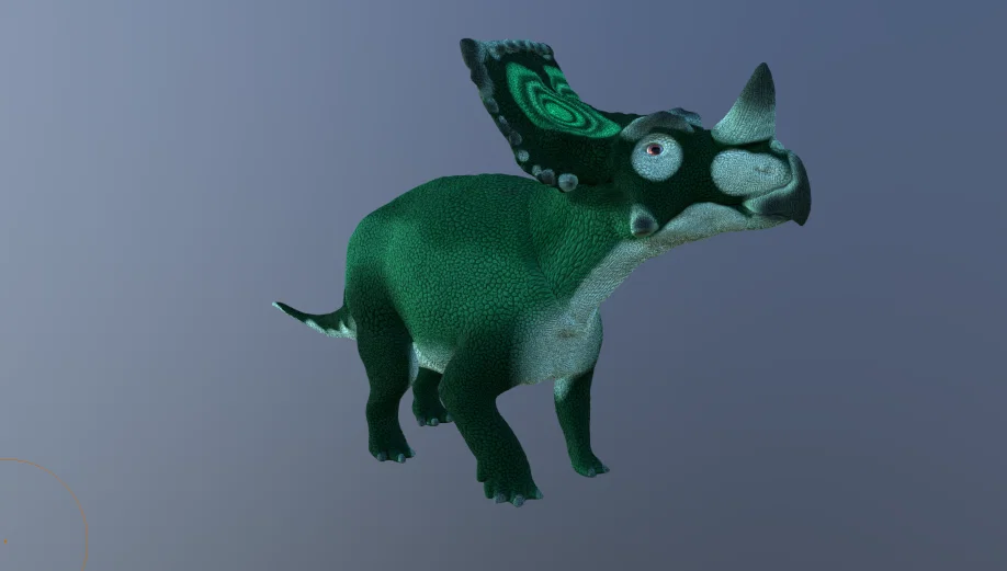 Mô hình khủng long Vagaceratops ấn tượng cho in 3D - Image 3