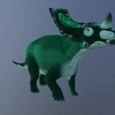 Mô hình khủng long Vagaceratops ấn tượng cho in 3D