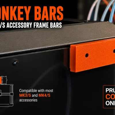 Monkey Bars - Thanh phụ kiện gắn khung cho Prusa CORE One/+