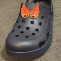 Charm Clog Hình Mắt Lửa Fireball - Phụ Kiện Trang Trí Độc Đáo - Thumbnail 1