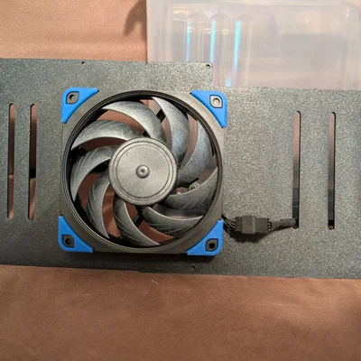 Bản remix ngàm gắn quạt Noctua cho bo mạch chủ Qidi Xmax3