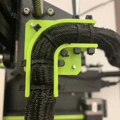 Gá dẫn cáp cho Ender 3 (V2 & Pro) khi độ Direct Drive