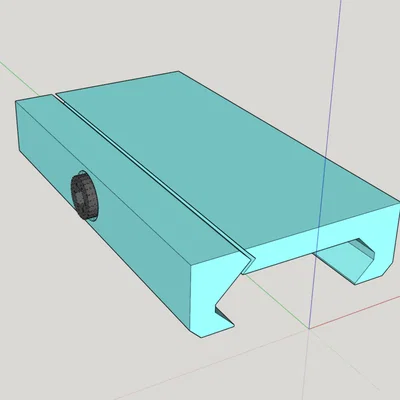 Bộ sưu tập ray Picatinny và kẹp lắp đặt cho mô hình in 3D