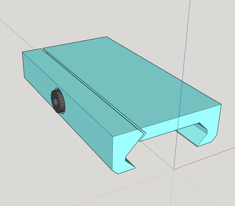 Bộ sưu tập ray Picatinny và kẹp lắp đặt cho mô hình in 3D