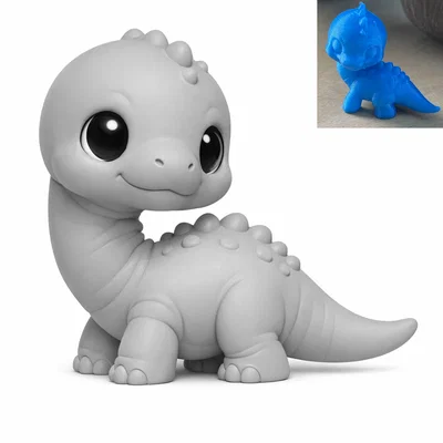 Chú khủng long Diplodocus siêu đáng yêu