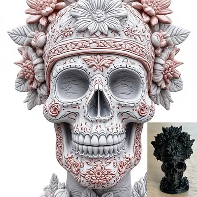 Mô hình Skull Calaveras (Dia De Los Muertos) #2