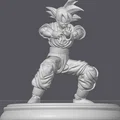 Mô hình 3D Son Goku Dragon Ball Z cực chất cho fan anime - Thumbnail 1