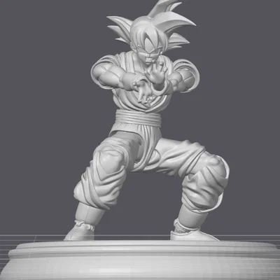 Mô hình 3D Son Goku Dragon Ball Z cực chất cho fan anime
