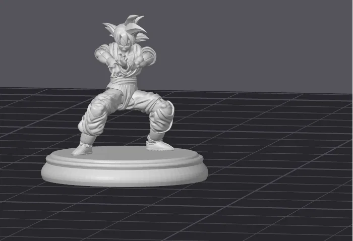 Mô hình 3D Son Goku Dragon Ball Z cực chất cho fan anime - Image 2