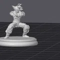 Mô hình 3D Son Goku Dragon Ball Z cực chất cho fan anime - Thumbnail 2