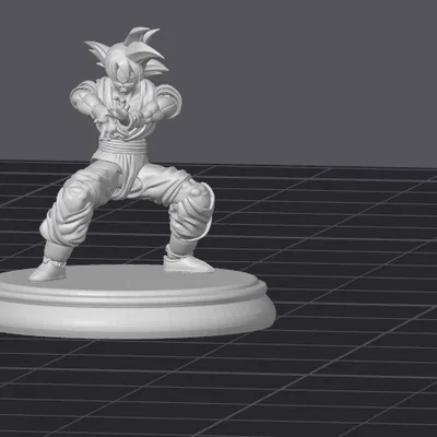 Mô hình 3D Son Goku Dragon Ball Z cực chất cho fan anime