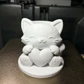Ống Đựng Bút Hình Mèo Kawaii – Đồ Trang Trí Bàn Làm Việc Dễ Thương - Thumbnail 1