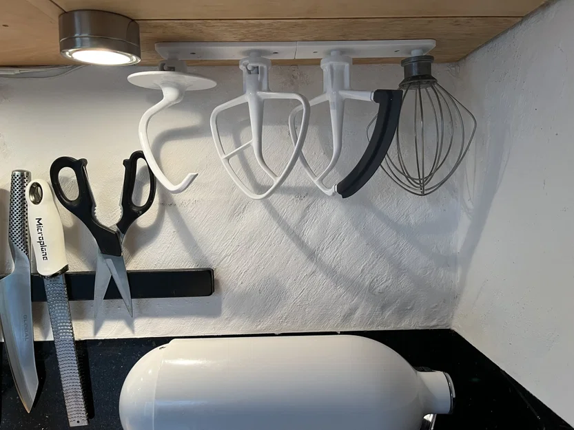 Giá treo phụ kiện máy đánh trứng Kitchen Aid (bắt vít, không cần keo) - Image 4