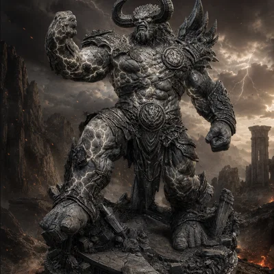 Stormhide Titan Advancing Colossus - Tượng Chiến Thần Khổng Lồ