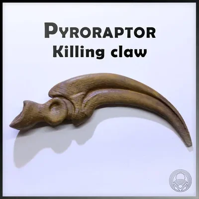 Mô hình móng vuốt khủng long Pyroraptor Raptor Claw