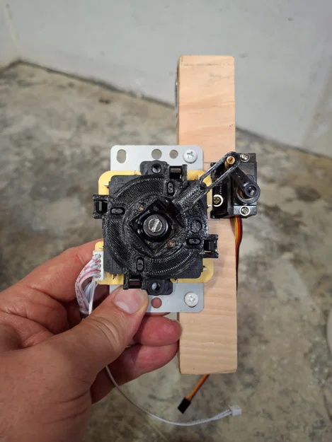 Tấm chặn Sanwa JLF và các dòng clone có thể chuyển đổi 4/8-way bằng Servo - Image 1