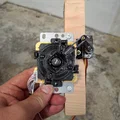 Tấm chặn Sanwa JLF và các dòng clone có thể chuyển đổi 4/8-way bằng Servo - Thumbnail 1