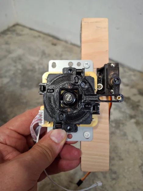 Tấm chặn Sanwa JLF và các dòng clone có thể chuyển đổi 4/8-way bằng Servo - Image 2
