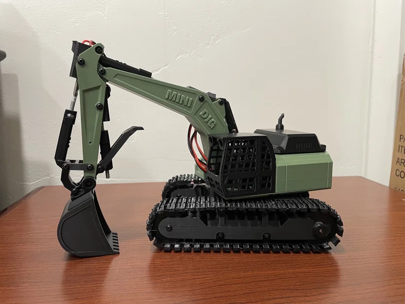 Bộ chuyển đổi pin AA cho máy xúc ProfessorBoots - Image 6