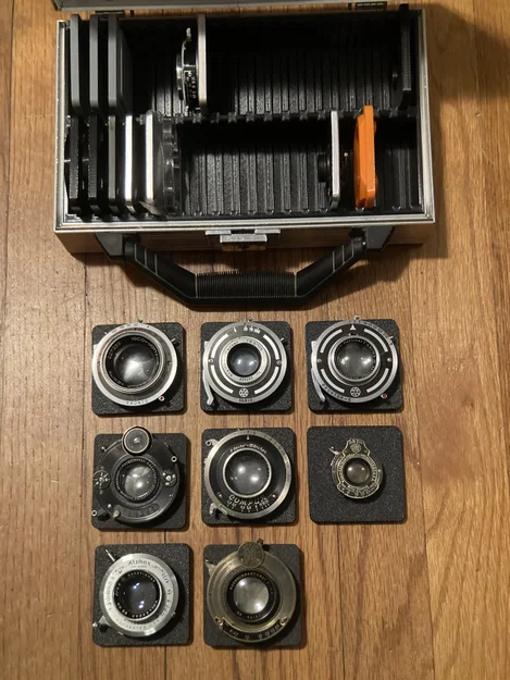 Khay sắp xếp Lens Board cho Century Graphic (Baby Graflex 2x3) - Image 3