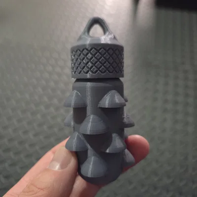Hộp Đựng Hương Liệu Dẫn Dụ Nai (Moose Lure Scent Bottle) In 3D
