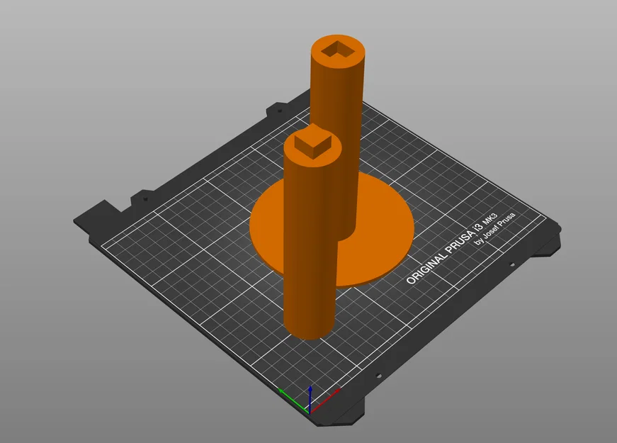 Giá đỡ xếp chồng cuộn nhựa (Simple Spool Stacker) - Image 1