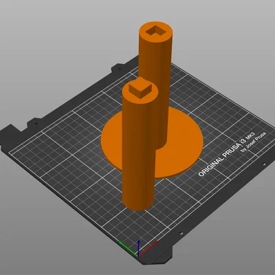 Giá đỡ xếp chồng cuộn nhựa (Simple Spool Stacker)