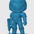Mô hình Noble Six phong cách Chibi - Thumbnail 3