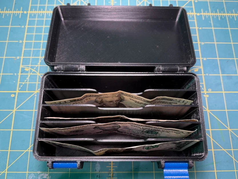 Hộp đựng tiền 3D Rugged Cash Box - Giải pháp lưu trữ tiền mặt cực bền - Image 1