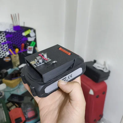 Bộ chuyển đổi pin máy khoan đa năng (Drill Battery Adapter DIY)