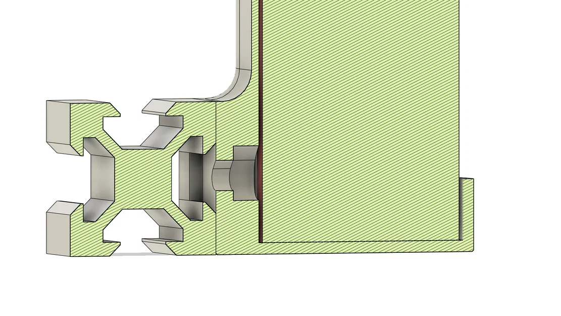 Giá treo thỏi keo dán 3D cho thanh nhôm 20x20 V-slot - Image 3