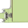 Giá treo thỏi keo dán 3D cho thanh nhôm 20x20 V-slot - Thumbnail 3