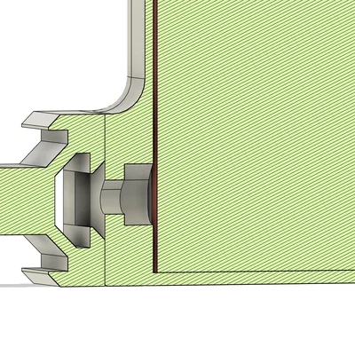 Giá treo thỏi keo dán 3D cho thanh nhôm 20x20 V-slot