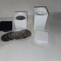 Ống Đựng Tiền Xu Bạc 40mm (Silver Dollar Coin Tubes) In 3D - Thumbnail 1