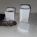 Ống Đựng Tiền Xu Bạc 40mm (Silver Dollar Coin Tubes) In 3D - Thumbnail 3