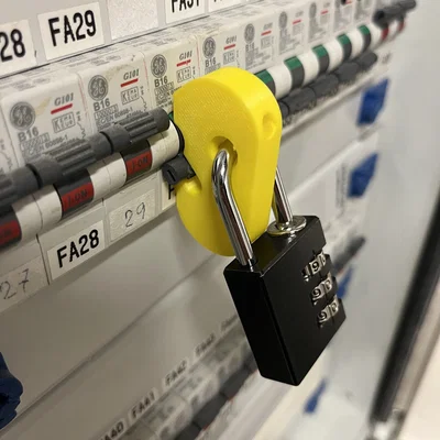 Khóa an toàn mini đa năng cho cầu dao điện