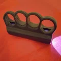 Flash Knuckles - Bộ chuyển đổi đèn pin kiểu Trench Knife - Thumbnail 1