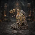 Vhorlath Realms – Người Lùn – Stonecrown High King (Mô hình 3D Dark Fantasy STL) - Thumbnail 2