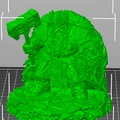 Vhorlath Realms – Người Lùn – Stonecrown High King (Mô hình 3D Dark Fantasy STL) - Thumbnail 5