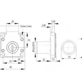 Khóa tủ (Furniture lock) - Thumbnail 2