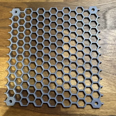 Honeycomb Storage Wall - Tường lưu trữ dạng tổ ong