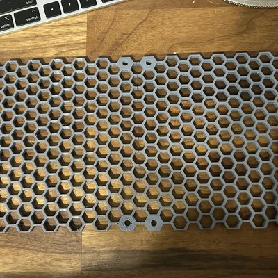 Honeycomb Storage Wall - Tường lưu trữ dạng tổ ong