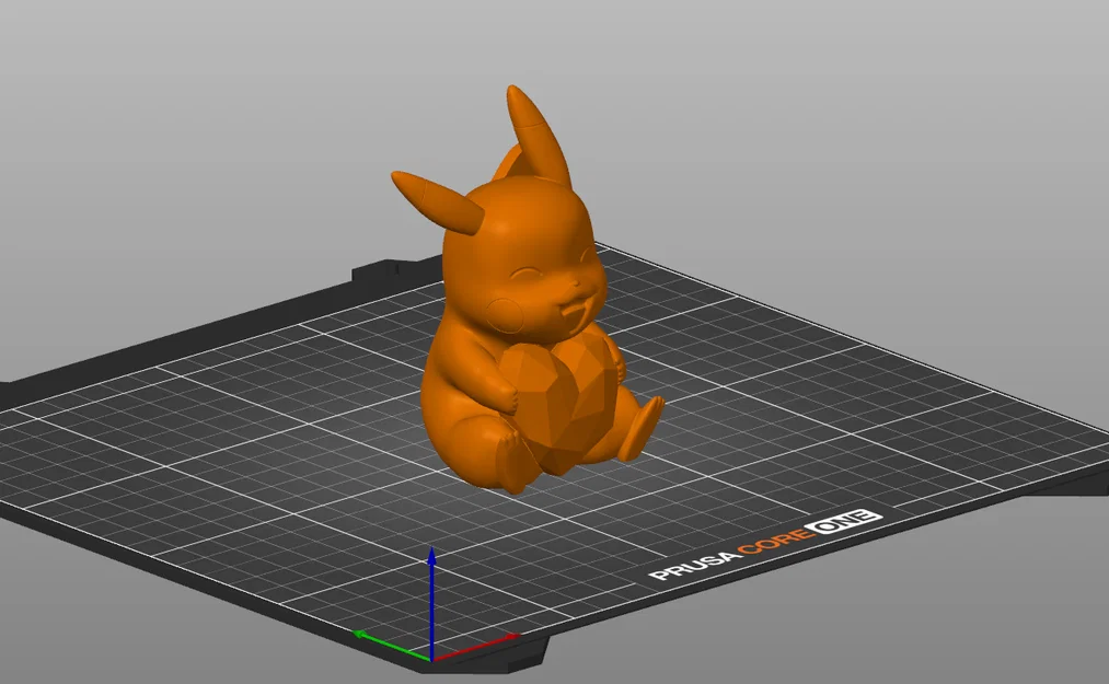 Mô hình in 3D Pikachu ôm trái tim siêu đáng yêu - Image 1