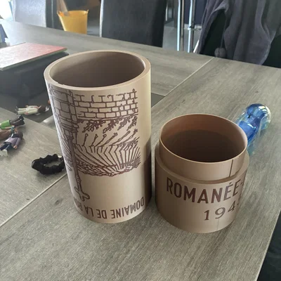 Romanée-Conti 1945 – Hộp Đựng Chai Rượu Vang In 3D