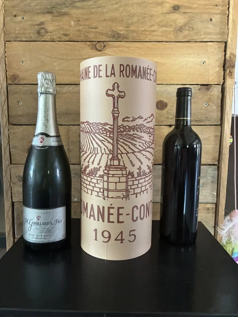 Romanée-Conti 1945 – Hộp Đựng Chai Rượu Vang In 3D - Image 4