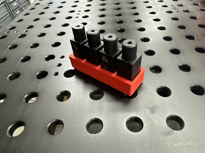 Đế giữ chốt Fireball Tool 1 inch chuẩn Gridfinity - Image 1